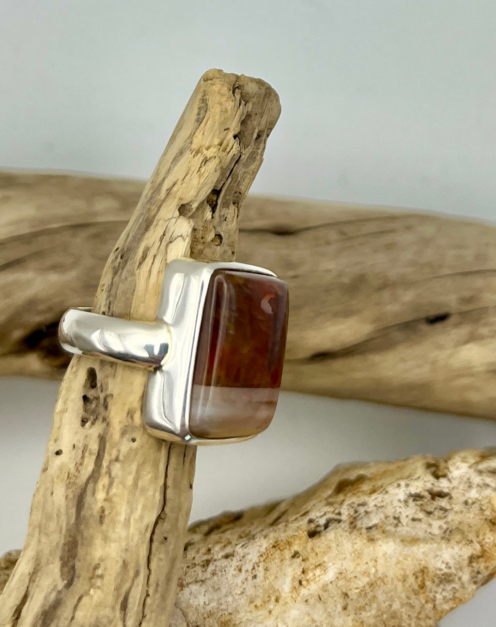 Carnelian Candy Ring