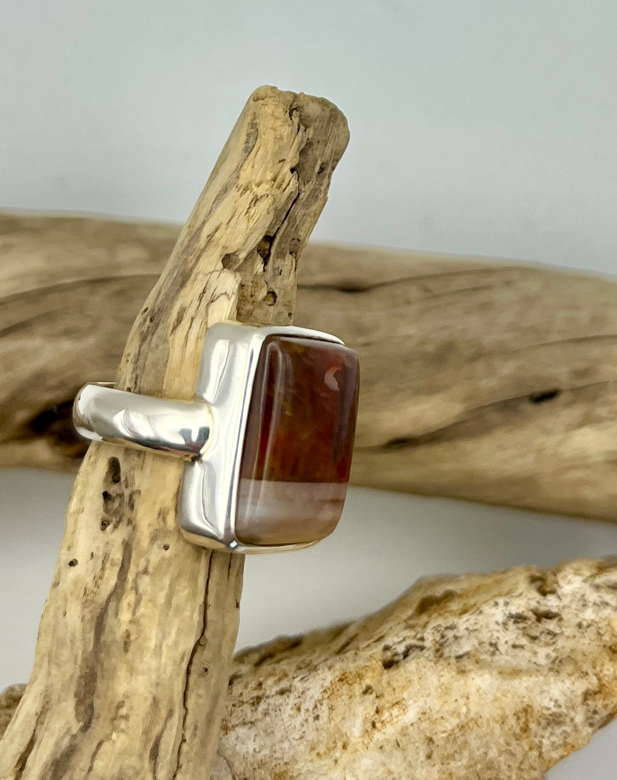 Carnelian Candy Ring