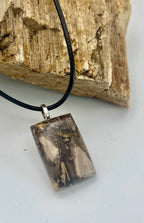 Milton Magic Petrified Wood Pendant