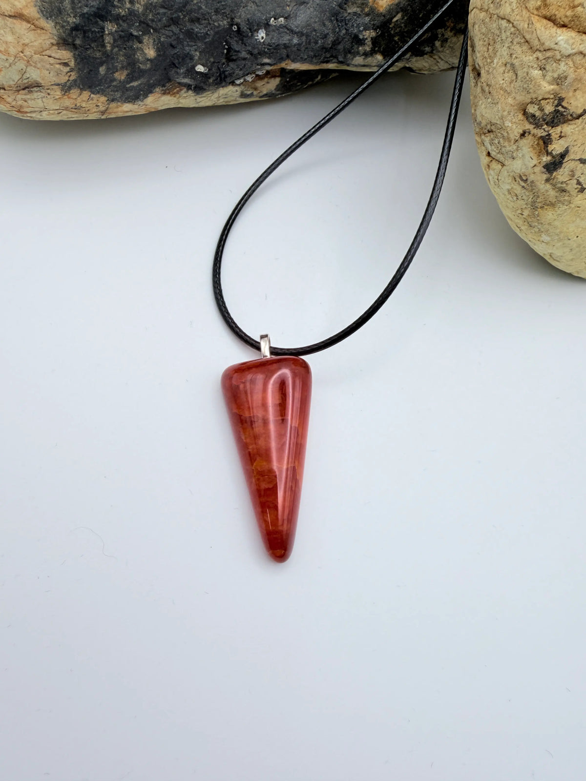 Tasmanian Carnelian Agate Necklace