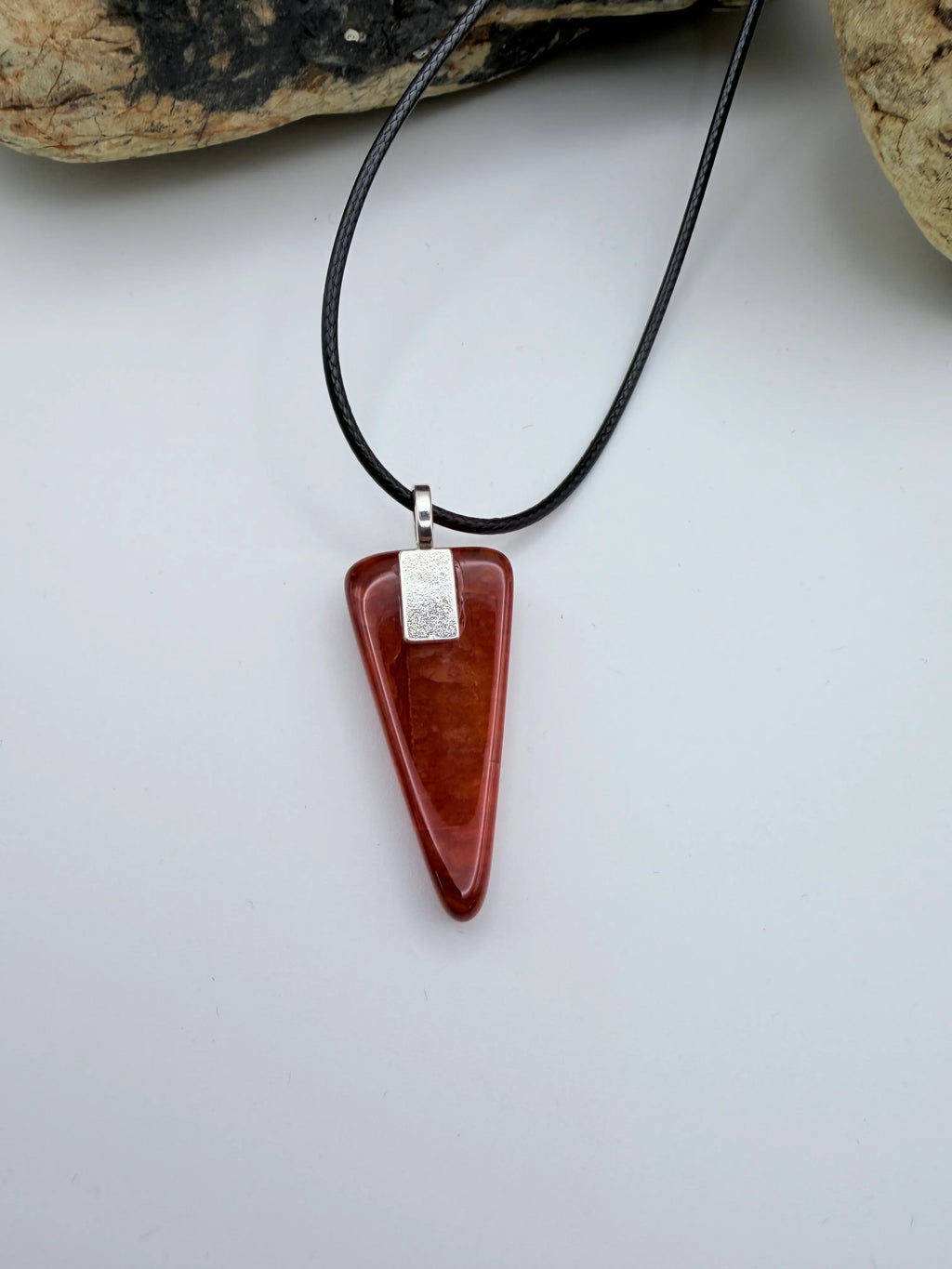 Tasmanian Carnelian Agate Necklace