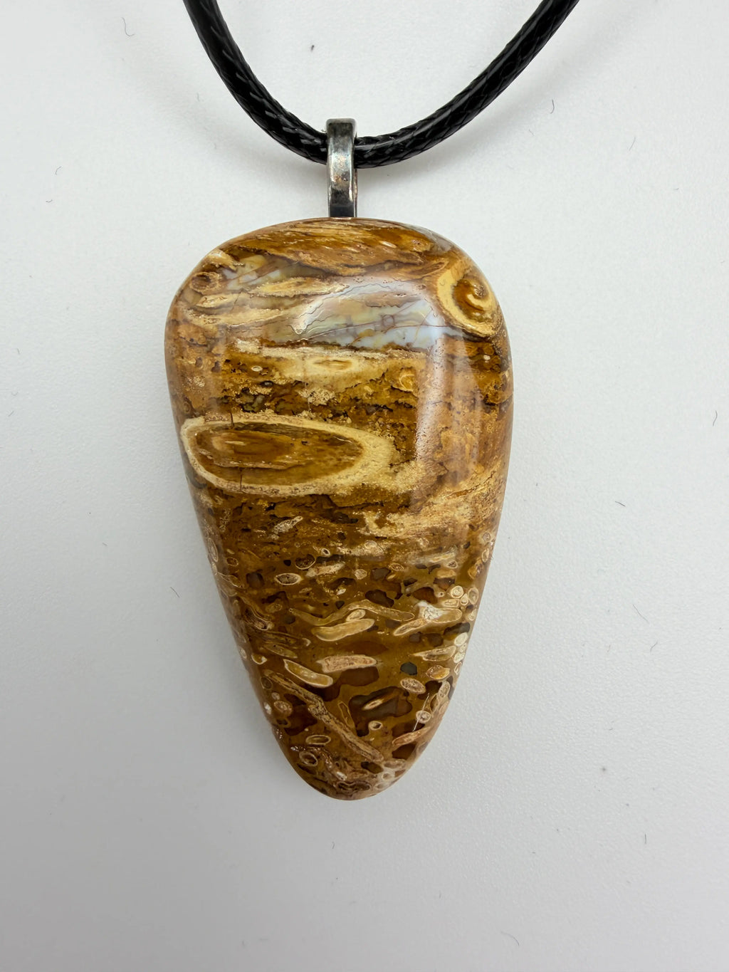 Lune River Petrified Fern Necklace