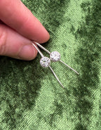 "Derby Diamonds" Topaz Gemstone Earrings