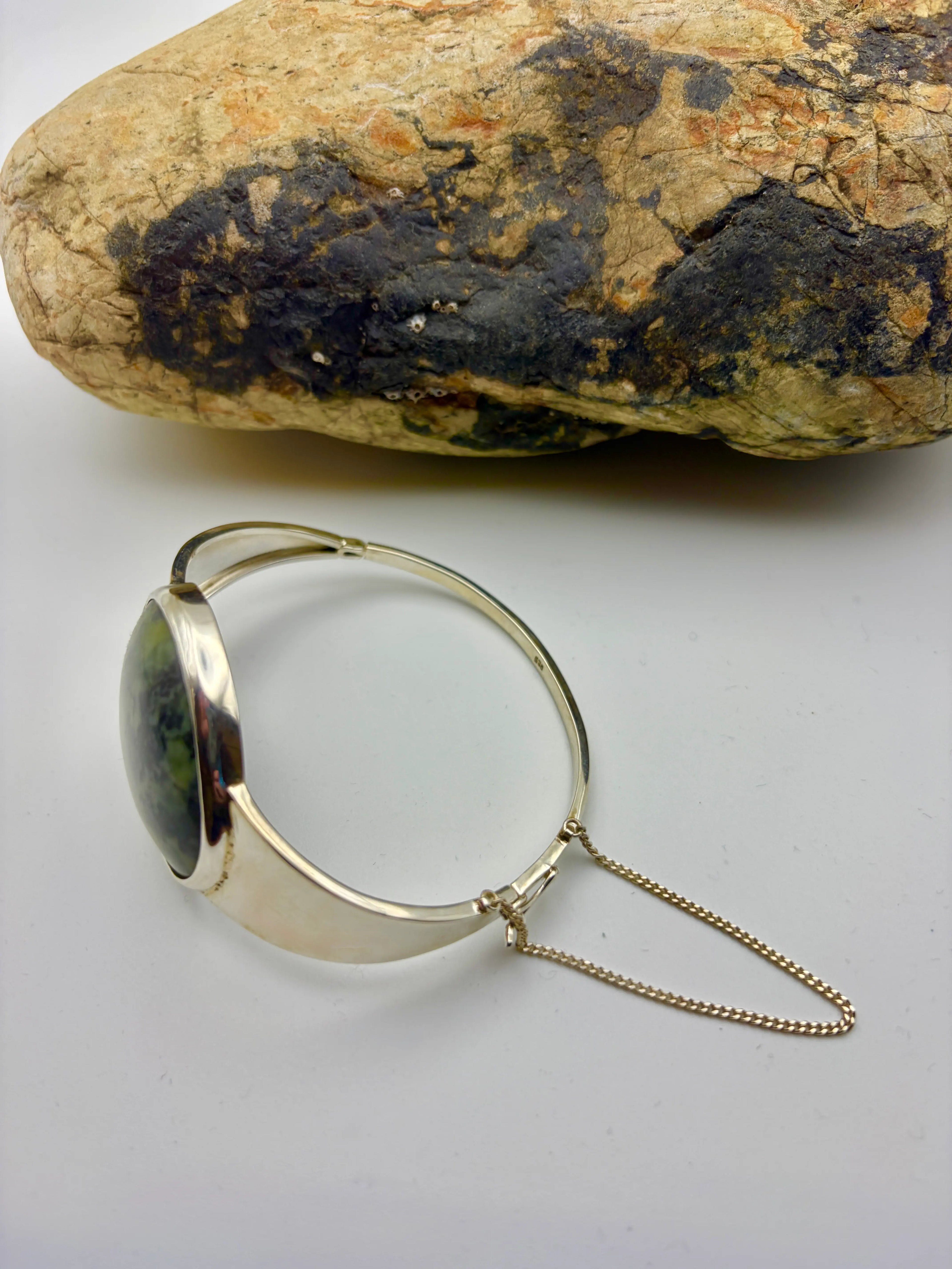 Tasmanian Nephrite Jade Stone Bracelet