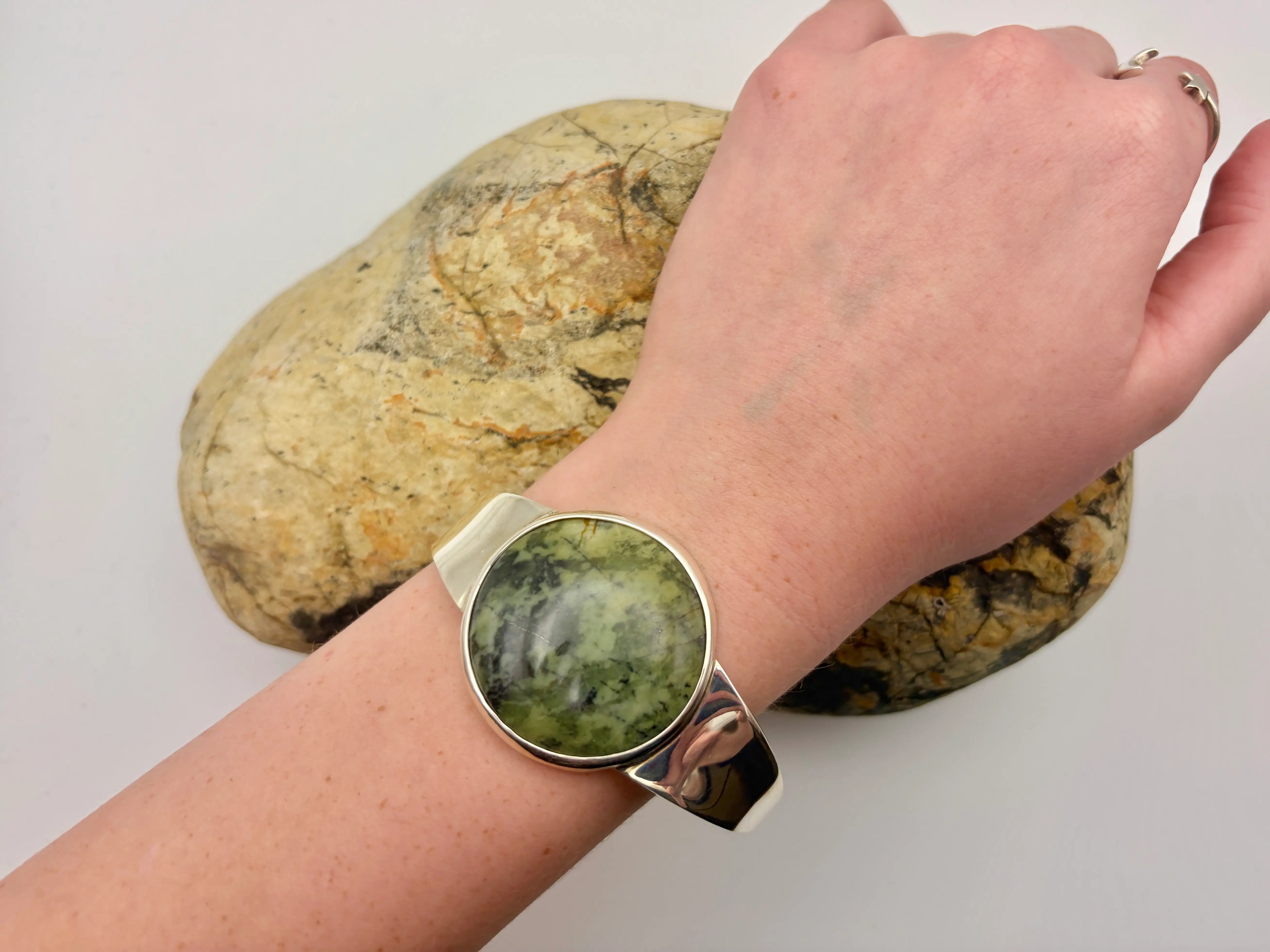 Tasmanian Nephrite Jade Stone Bracelet