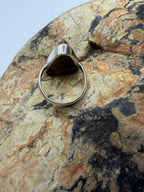 Lune River Moss Agate Stone Ring