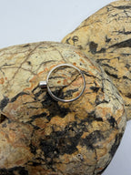 Tasmanian Topaz Marquise Cut Silver Ring