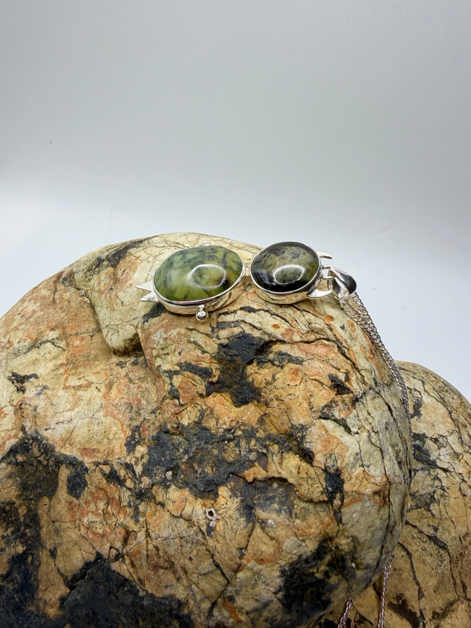 Nephrite Jade L'il Devil Stone Pendant