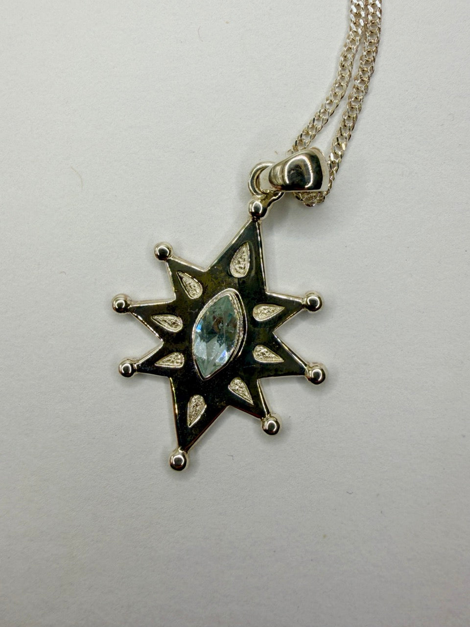 Starry Daze Tasmanian Topaz Gemstone Pendant
