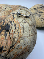 Tasmanian Topaz Salt + Pepper Silver Ring