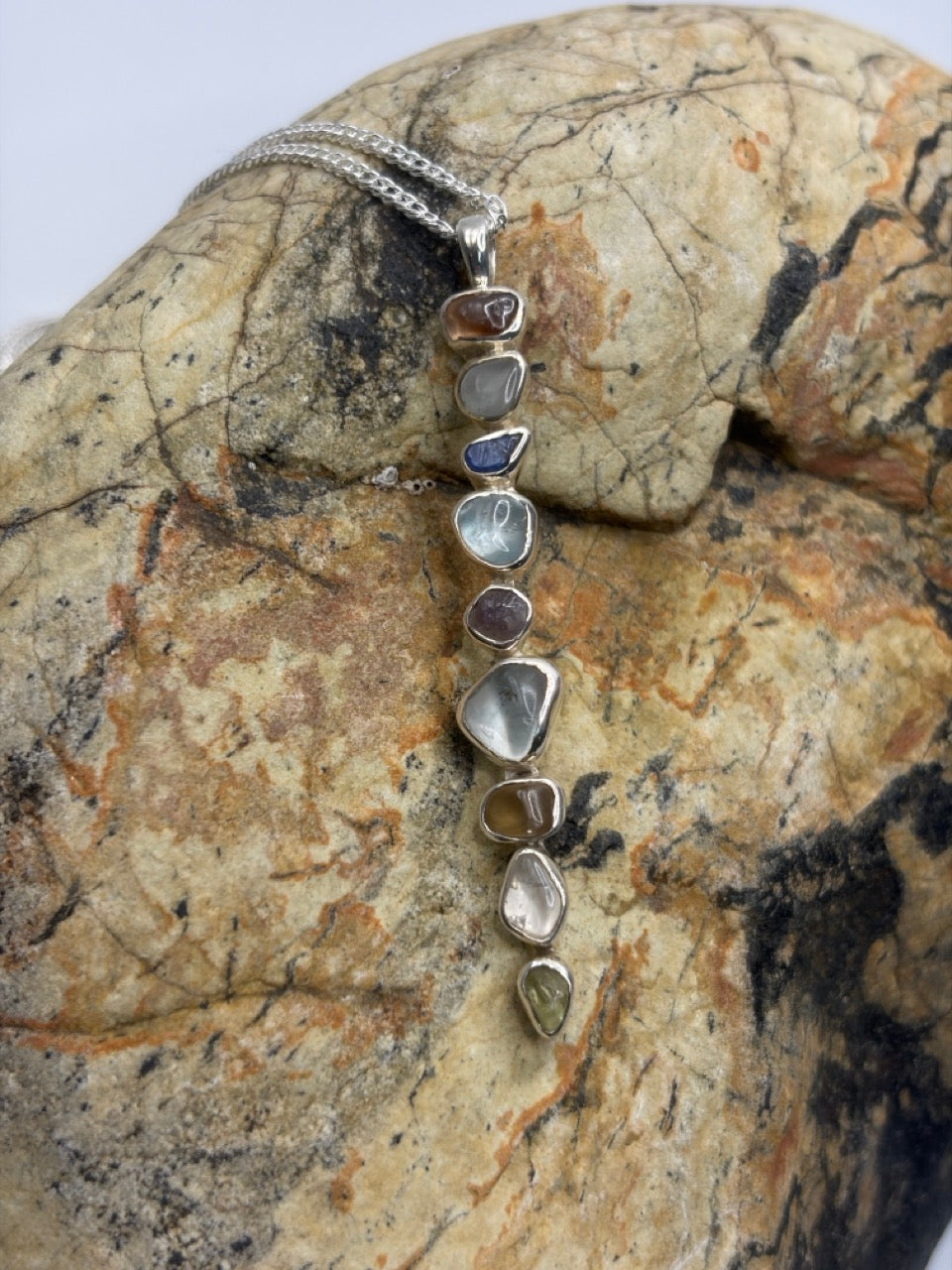 Tasmanian Gemstone Medley Pendant