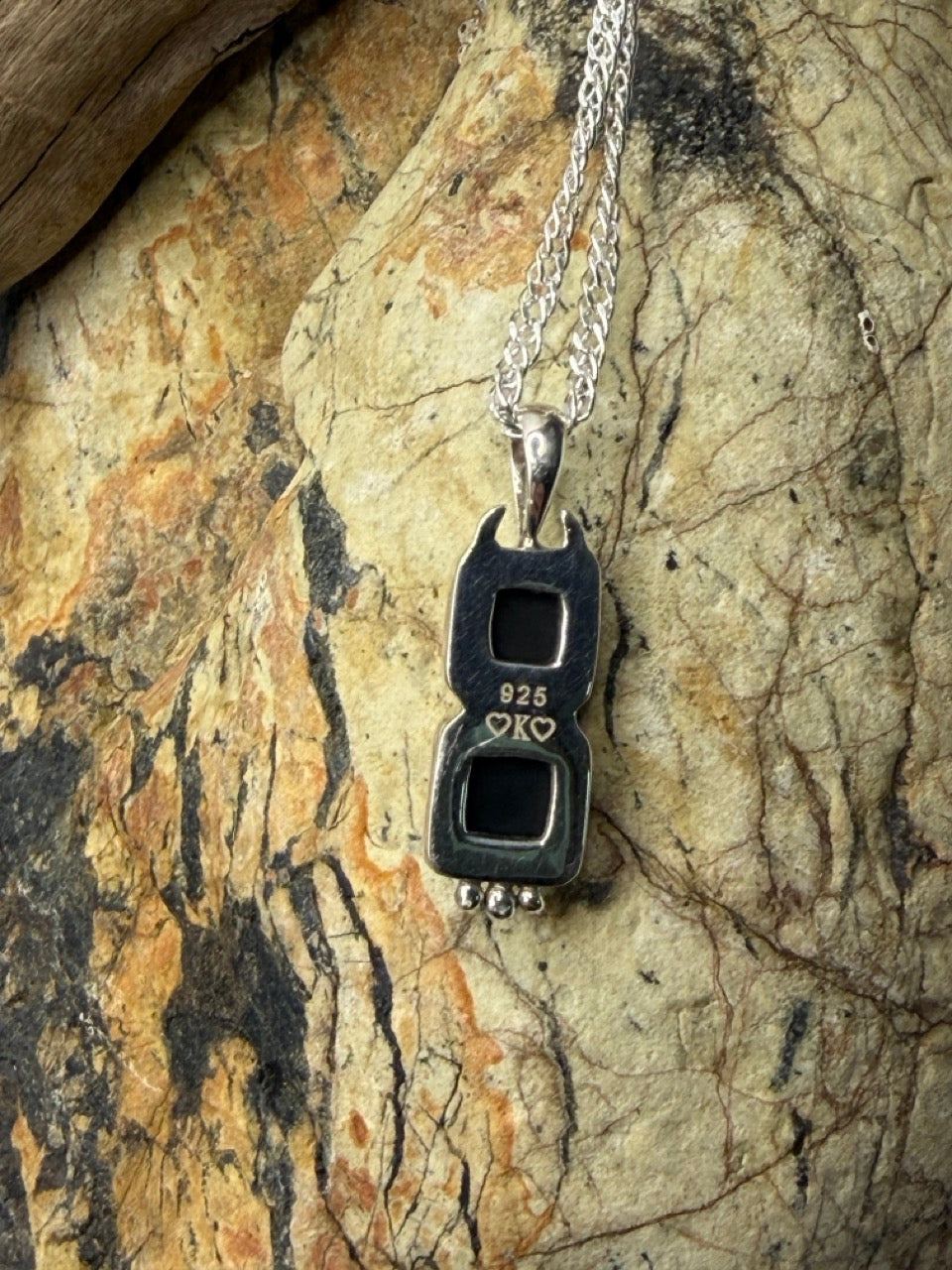 Faceted Tasmanian Spinel Gemstone Pendant
