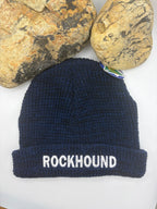 Rockhound Blue Wool Beanie