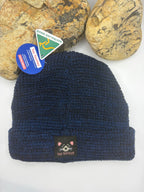 Kichikoo Blue Wool Beanie