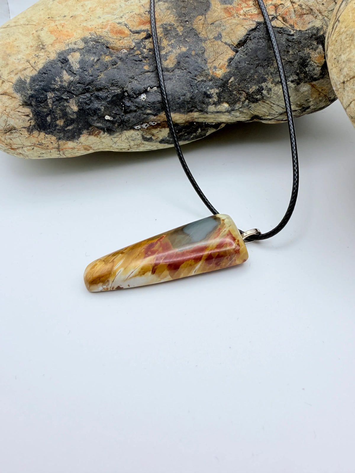 Lobster Creek Jasper Stone Necklace