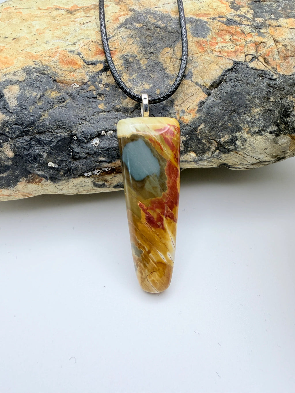 Lobster Creek Jasper Stone Necklace