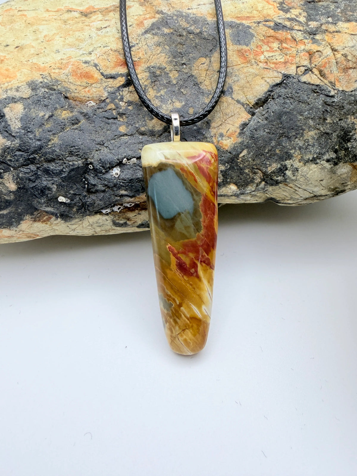 Lobster Creek Jasper Stone Necklace