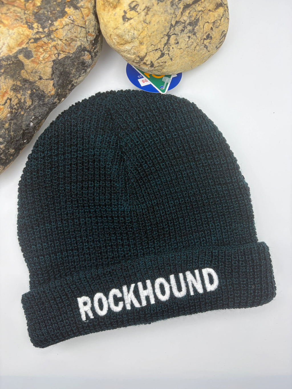 Rockhound Green Wool Beanie