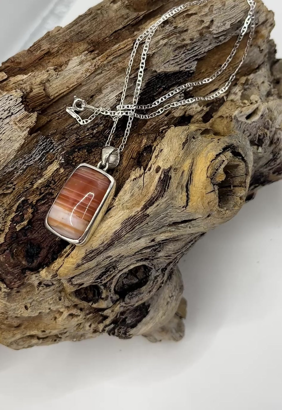 Rock Candy Agate Pendant